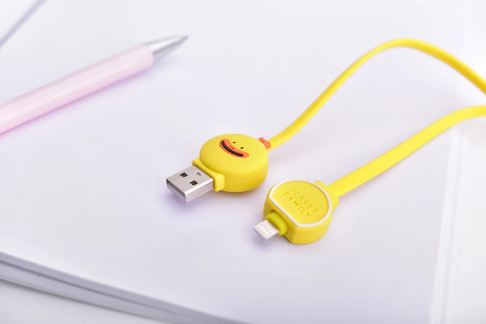1 м милый мультяшный Micro USB кабель для IPhone samsung type-c зарядный Магнитный зарядный адаптер usb type C кабели для мобильных телефонов