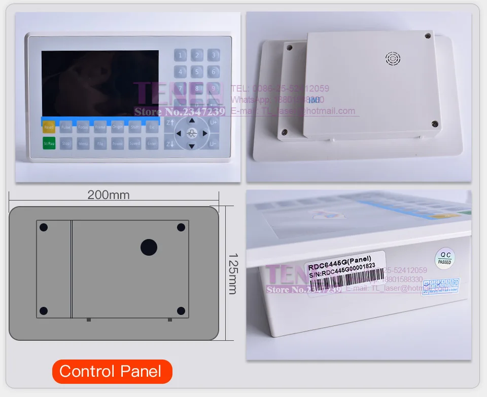 Ruida RDC6445 RDC6445G панель дисплея материнская плата ЧПУ Co2 лазерный контроллер для лазерной гравировки режущий станок обновление RDC6442G