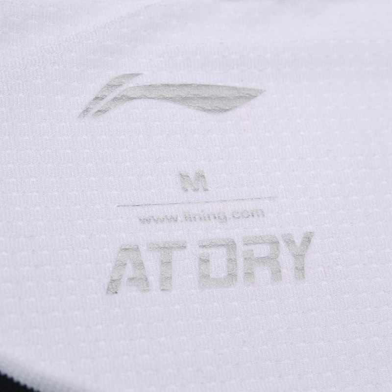 Li-Ning Мужской сухой жилет для бадминтона дышащий светильник рубашки соревнований