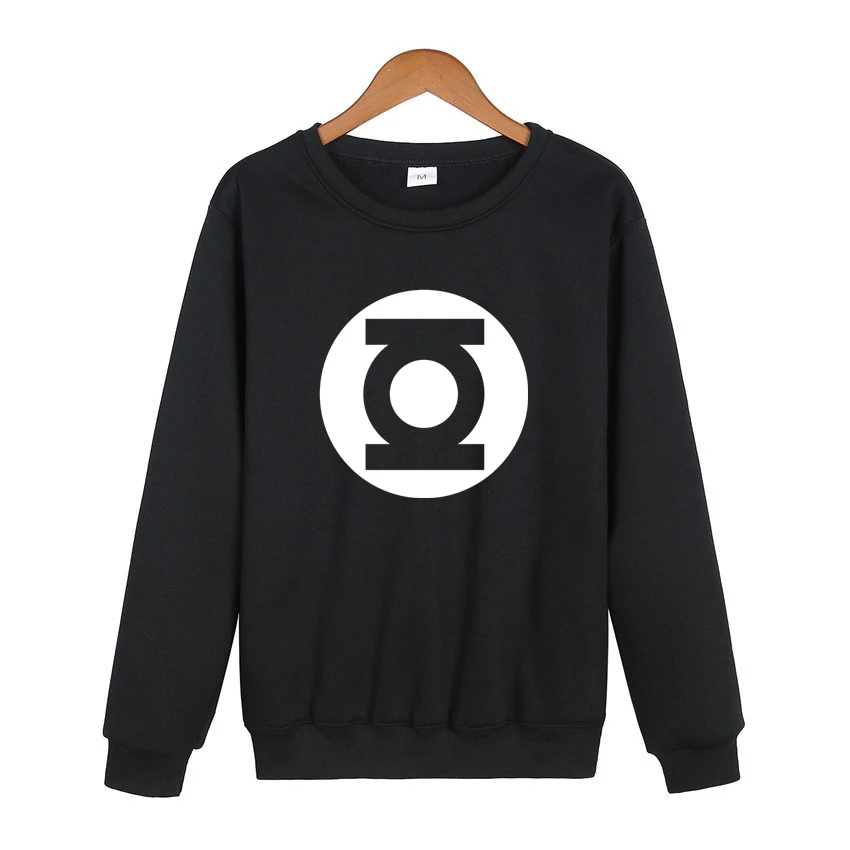 2018 Autumn Green Lantern Hoodies Men Hoodie print The Big Bang Theory Sweatshirt Mens Casual Brand Clothing Hoody Jacket | Мужская