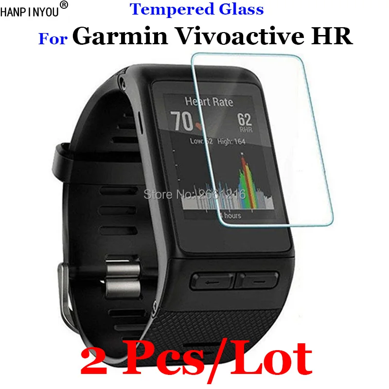2 шт./лот для Garmin Vivoactive HR закаленное стекло 9H 2.5D Премиум Защитная пленка смарт
