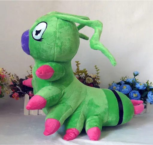 Цифровой Монстры Digimon Кен ichijouj wormmon Косплэй игрушки зеленый плюшевый и мягкие