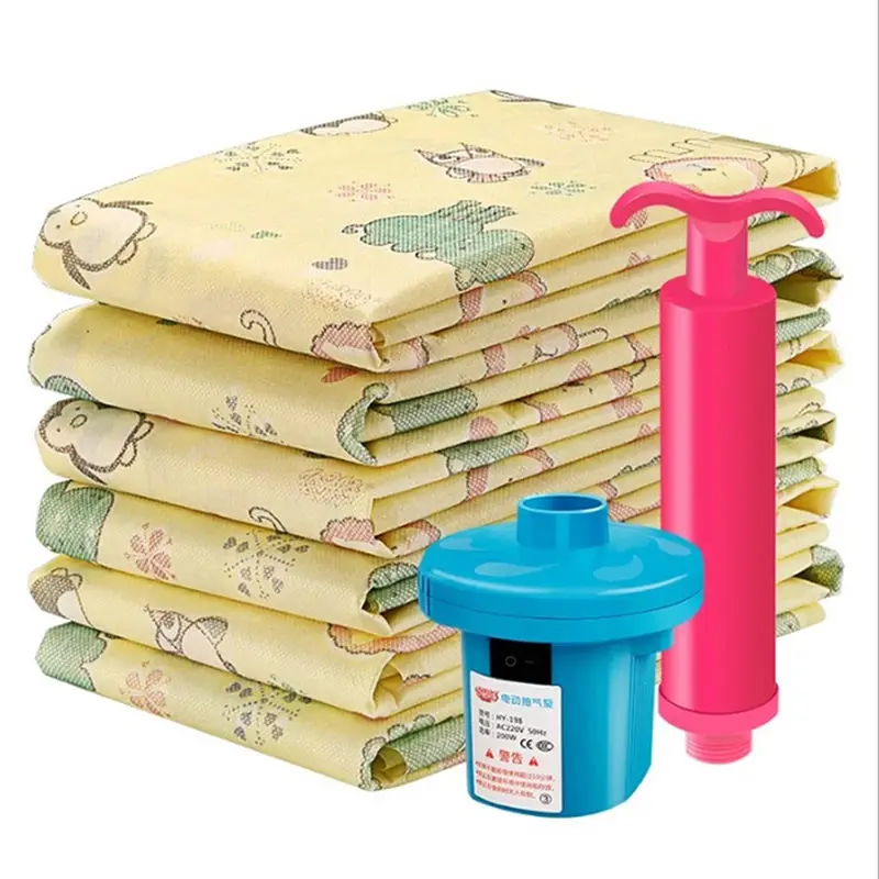 Useful Creative Reusable Organizers For Clothes Quilt Wardrobe Storage Bag Vaccum Space Saver Compressed Without Pump | Дом и сад