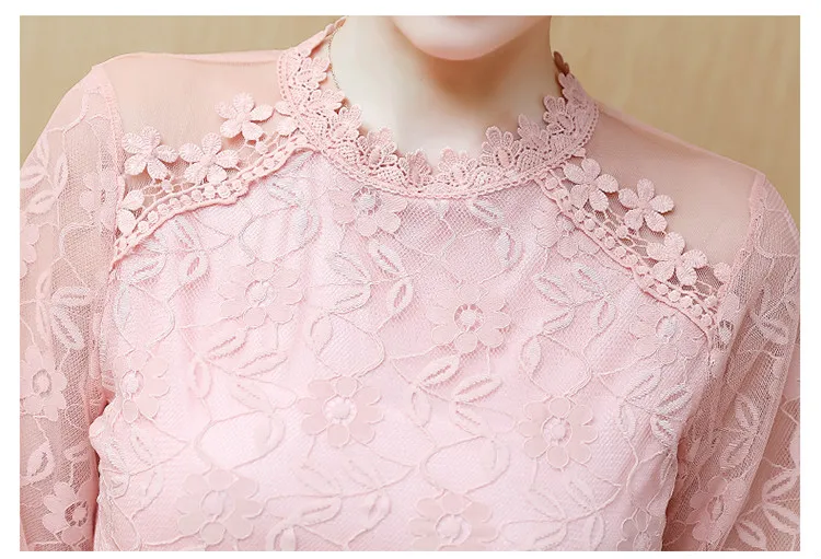Модные женские блузки лето 2019 топы сетчатая кружевная блузка с вышивкой рубашка