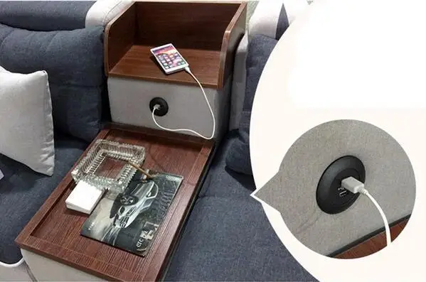 Электрический Диванный светильник синий с USB|Детали инструментов| |