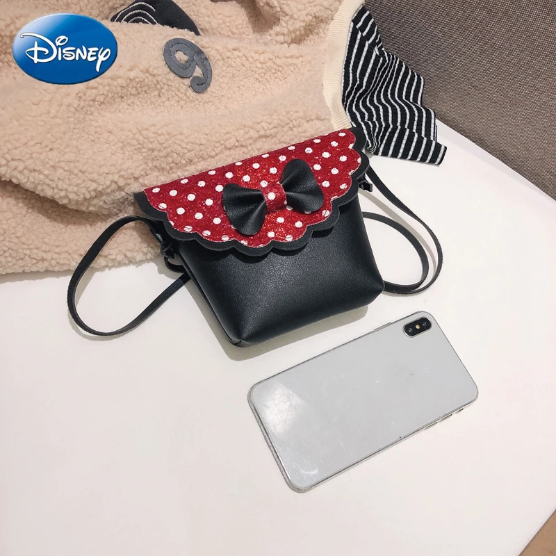 Дисней плюшевый рюкзак Микки Маус женские сумки на плечо диагональ Повседневная