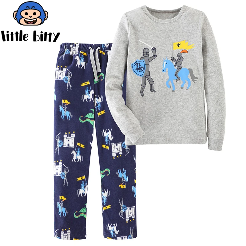 Комплекты для девочек из 100% хлопка топы с длинными рукавами + штаны коллекция 2017