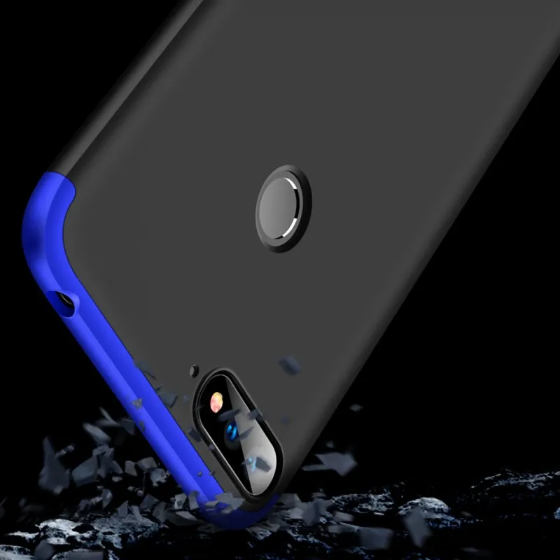 Чехол для Huawei Honor 7C Φ 5 7 ''чехол 360 полная защита ПК 3 в 1 чехол Pro Русская версия