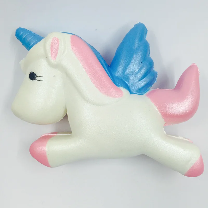 Сжимаемый оптовая продажа 20 шт kawaii Редкие сжимаемые животные Лошадь медленно