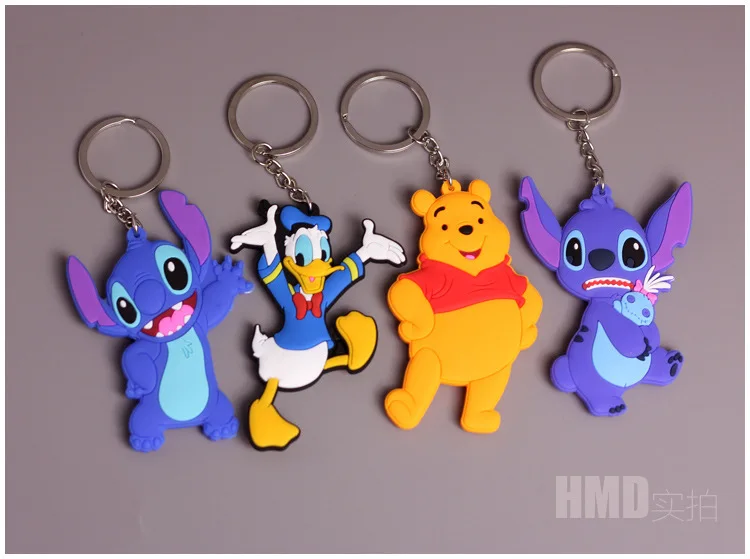 Disney Стич Микки Дональд Дак модная аниме экшн-фигурка Модель ПВХ Коллекция