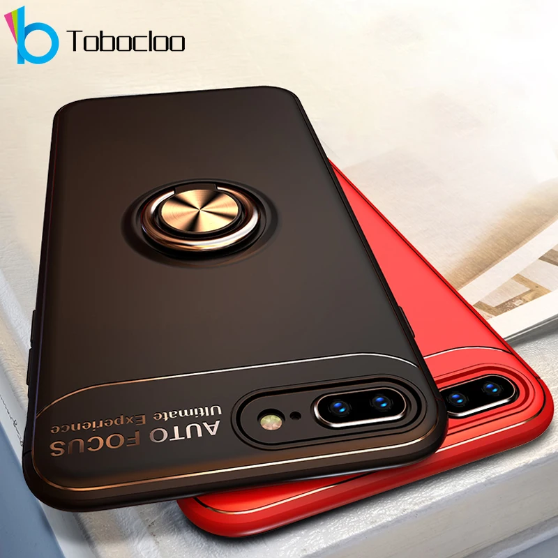 Для iPhone 5 5S SE 6 6s 7 8 Plus X XS MAX XR магнитный держатель TPU металлический Автомобильный Кронштейн кольцо силиконовый резиновый мягкий чехол 8 7 Plus