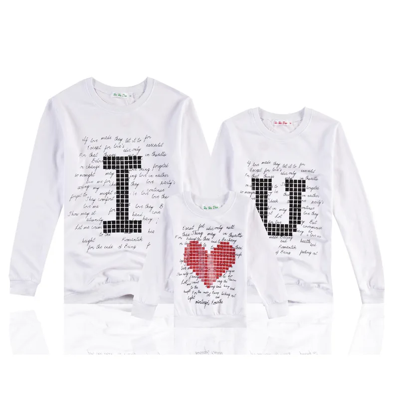 2019 футболка для мамы папы и ребенка в Северной Корее весенние модные хлопковые