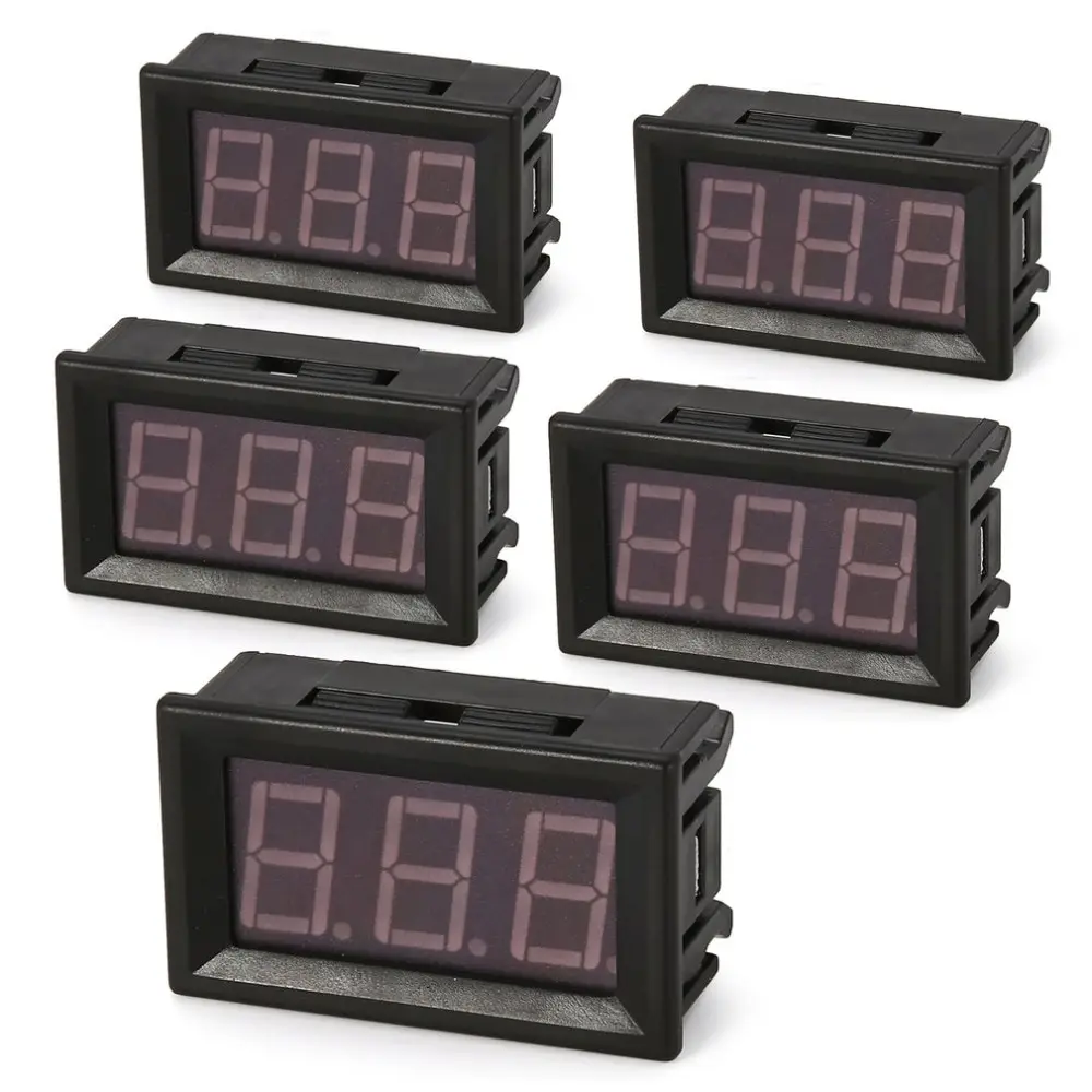 1/2/5 шт. 2 5-30 V 0.56in 2-провода светодиодный цифровая панель дисплея вольтметр
