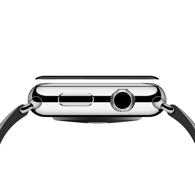 3D защитная пленка из закаленного стекла с закругленными краями для Apple Watch 3 2 1 38 мм 42 мм Защита экрана для iWatch 4 40 мм 44 мм полный клей