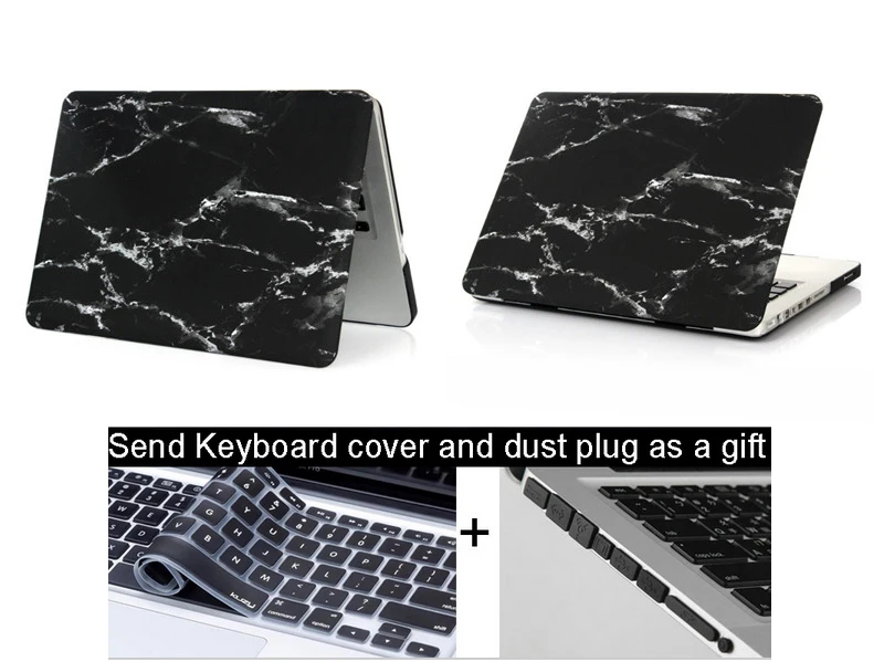 Мраморный чехол для ноутбука MacBook Air 13 A1466 Pro Retina 11 12 15 сенсорной панели mac book New A1932 +