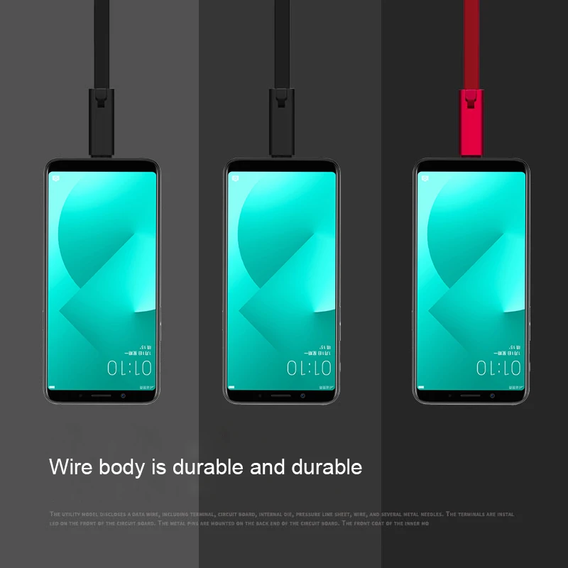 Оригинальное зарядное устройство usb type-C кабель для samsung Galaxy S10 9 кабель для быстрой зарядки для huawei mate 20 Pro ремонтный шнур зарядного устройства