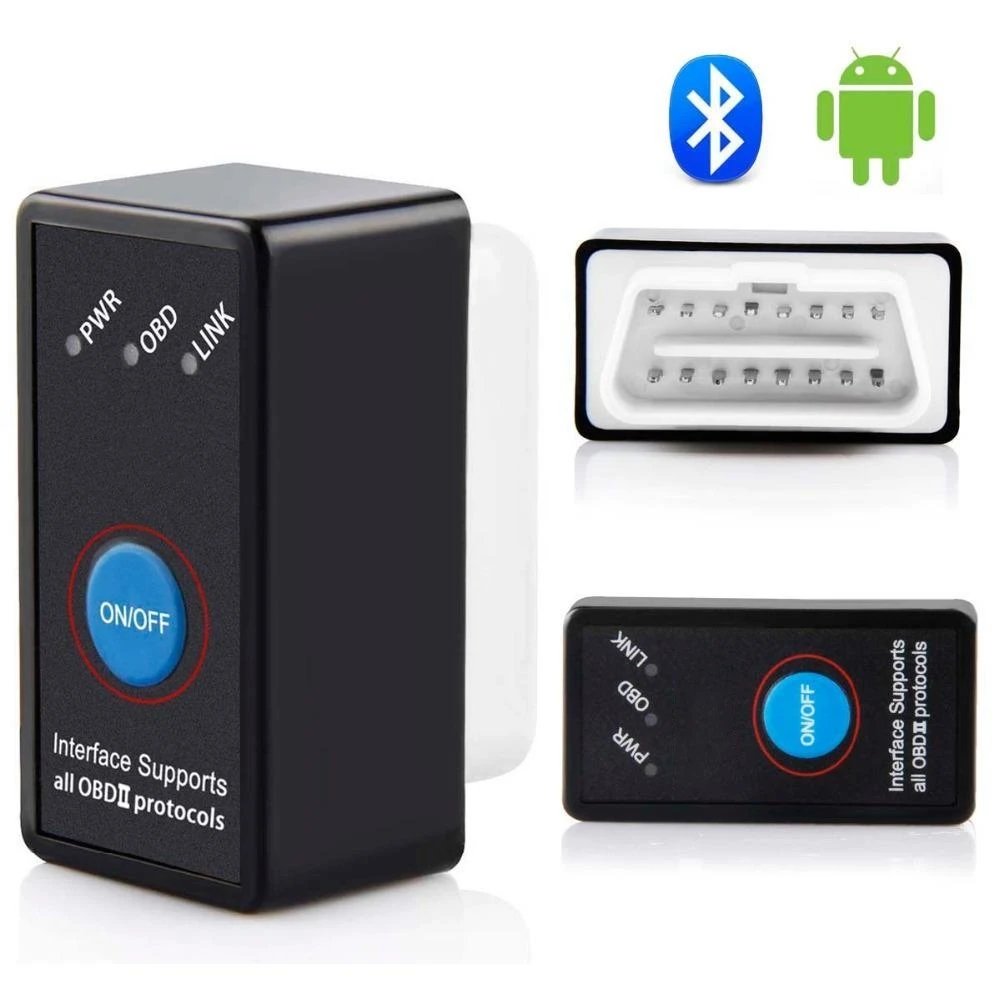 Мини OBD2 EML327 V1.5 автомобильный диагностический инструмент Bluetooth адаптер ELM327 OBDII