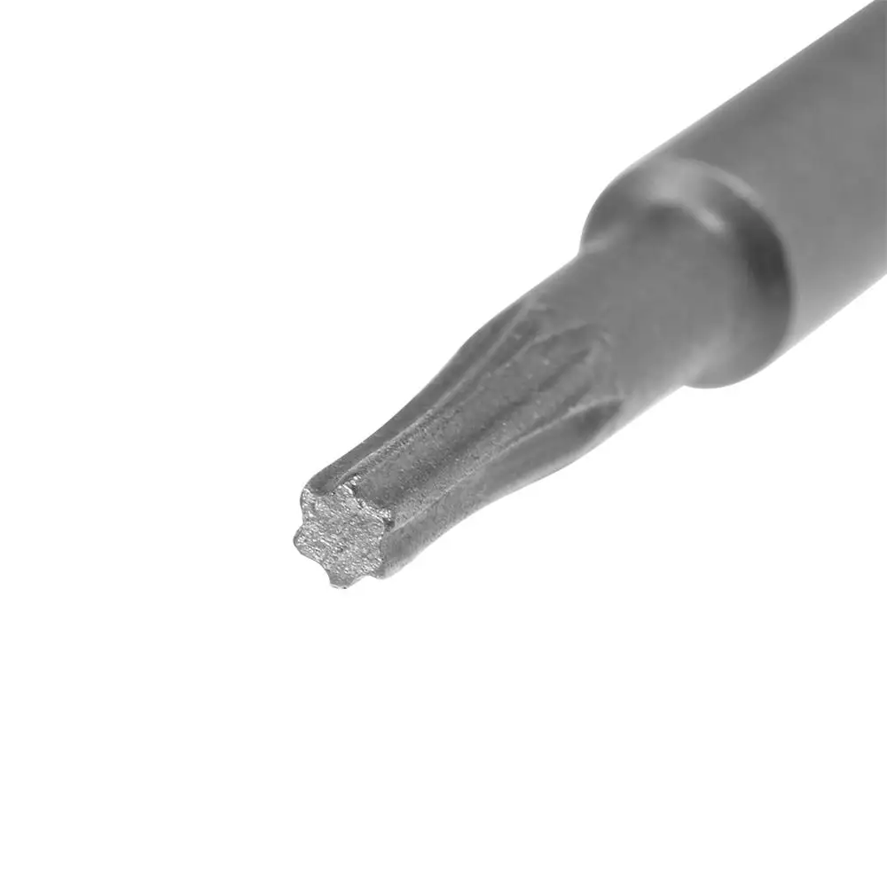 50mm T6 Uxcel 5 шт. 100/50/75 мм длиной 1/" Шестигранным хвостовиком T10/15/6/20/25/27/5/8/9 lite плюс Магнитный с шестигранной головкой отвертка, биты, S2, DIY заменить инструменты - Цвет: 50mm T6