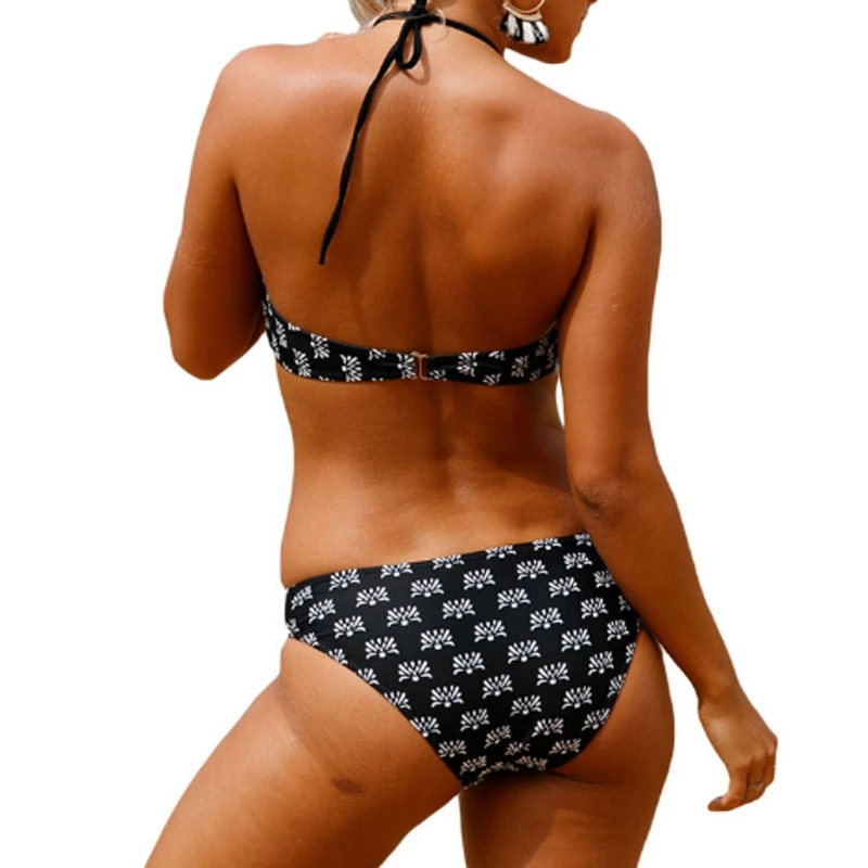 Европейские и американские Стиль вечерние купальник монохромный висит Средства