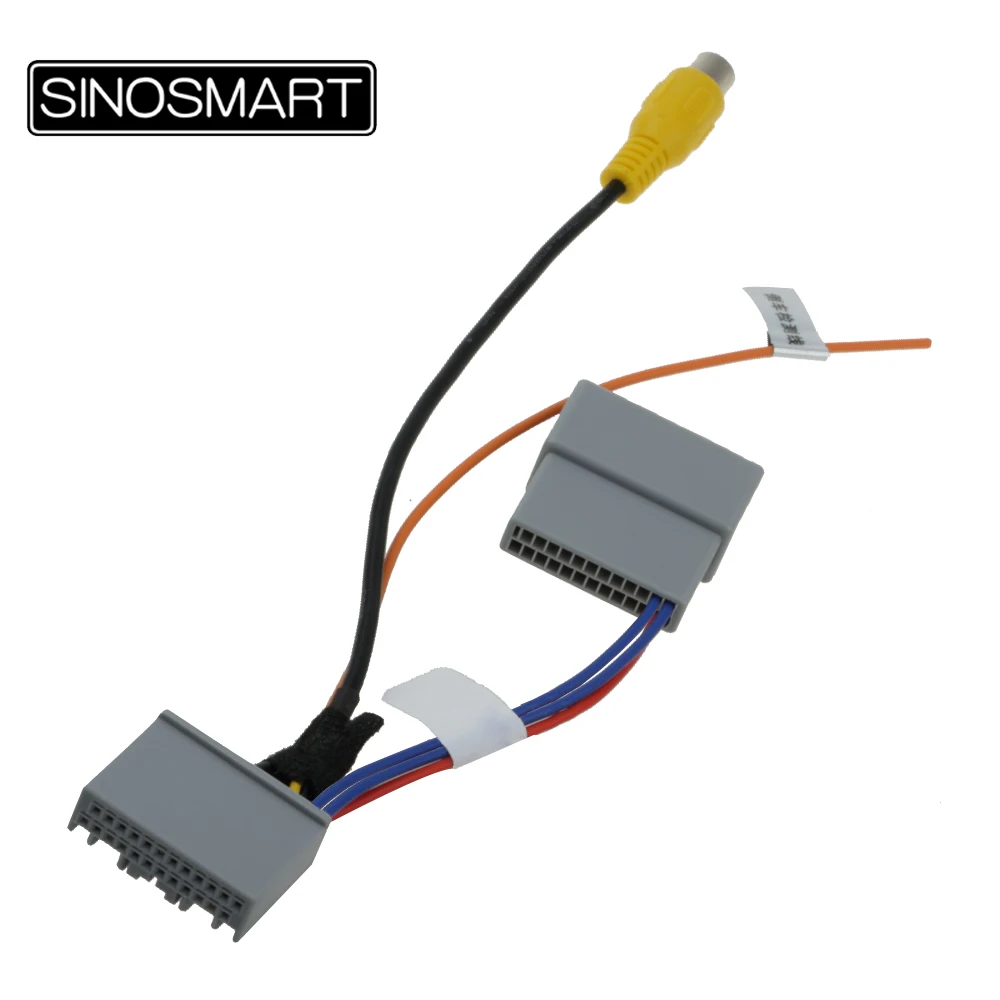 Соединительный кабель SINOSMART C24D для камеры заднего вида Honda Accord 2 4 и т. д. OEM монитор