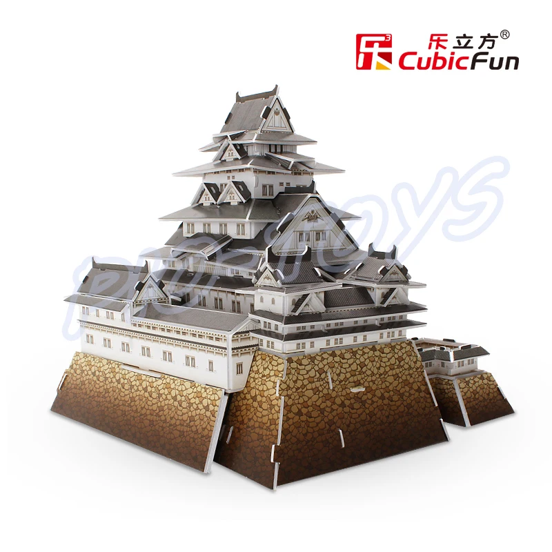 Новогодний подарок модель 3D пазлов Himeji-Jo японский старинный замок Shogunate