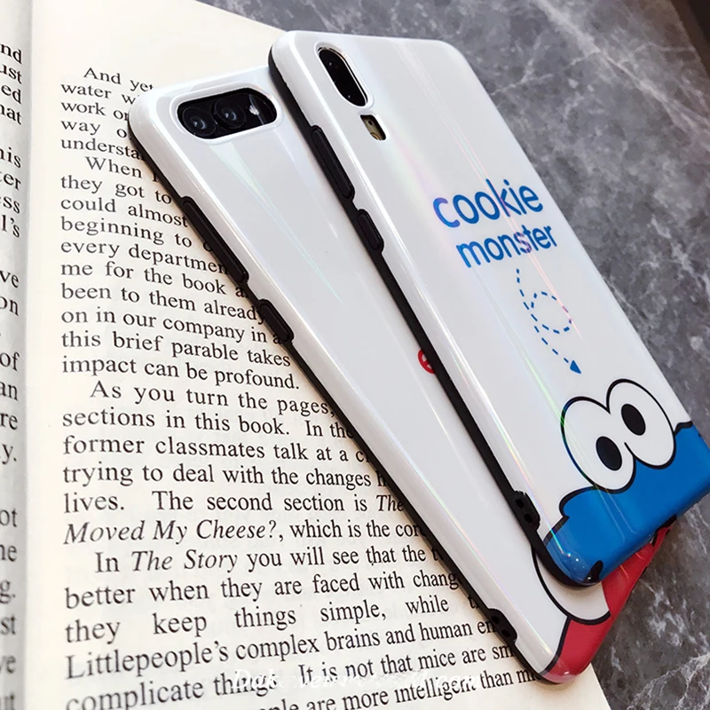 YHBBCASES лазерный мультфильм телефон чехол для Huawei P10 P20 Pro Honor 9 Чехлы милые печенья