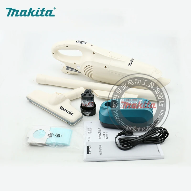 Список Япония Makita бытовой беспроводной зарядки пылесос CL102DW портативный Mute всасывания большой D. C. 10.8v
