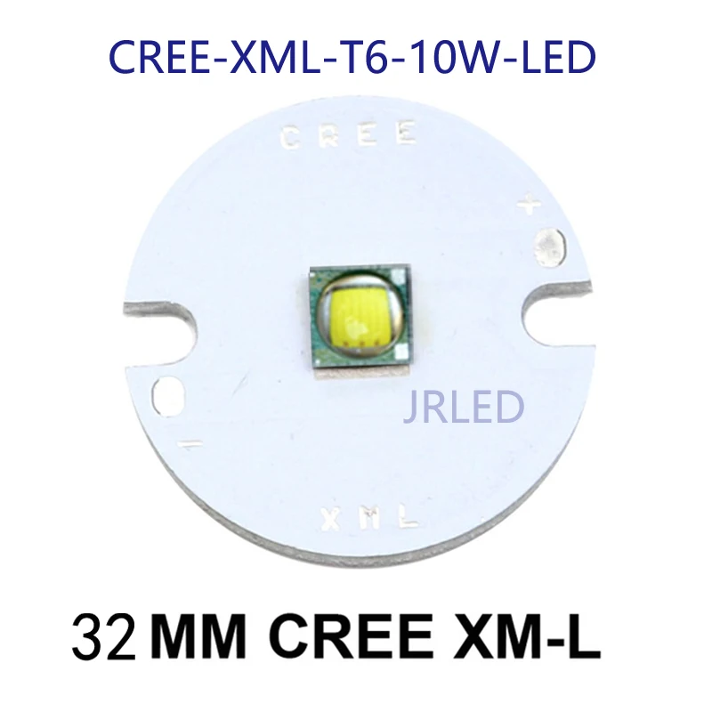 1 шт. Cree XML белый теплый синий УФ 400nm10W светодиодный эмиттер лампа фитиль лампы на 32