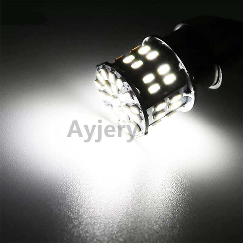 AYJERY 20 шт. работающего на постоянном токе 12 В в S25 1156 BA15S 1206 50 SMD 3014 Светодиодный