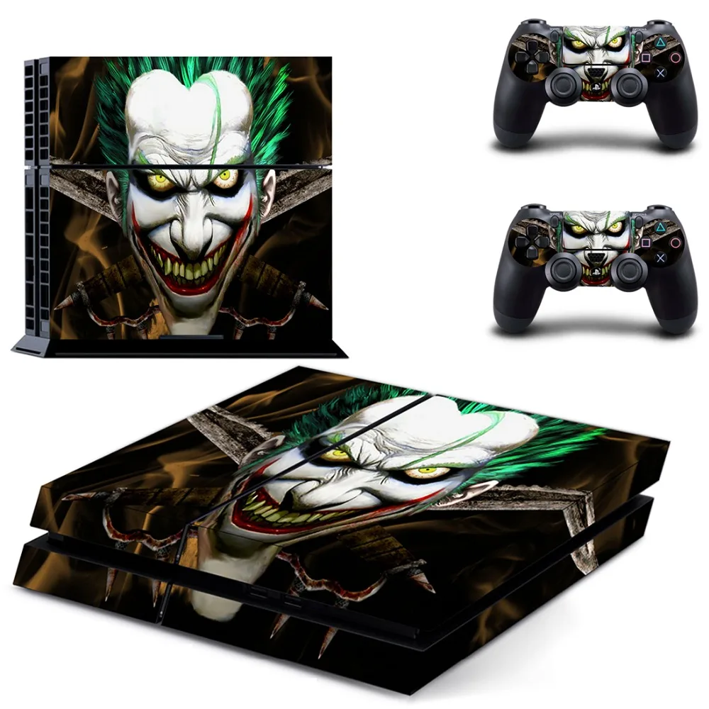 DC Бэтмен и Джокер Флим PS4 наклейка на кожу Виниловая для Sony Playstation 4 консоль 2