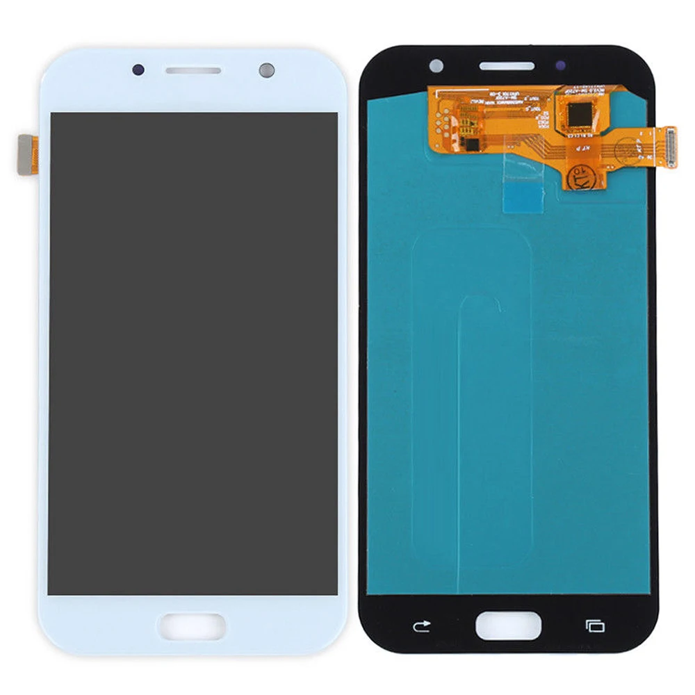 Для samsung Galaxy A7 2017 Oled Дисплей Сенсорный экран дигитайзер в сборе для A720F A720M A720Y A720