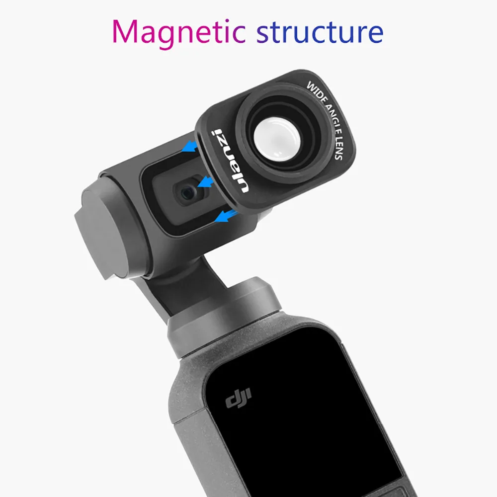 Ulanzi OP 5 широкоугольный объектив для DJI Osmo Pocket Профессиональная HD магнитная