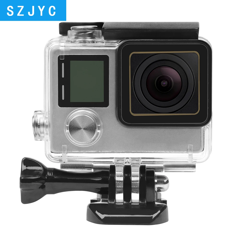 JYC 30 м водонепроницаемый чехол для GoPro Hero 4 3 + черный серебряный экшн камера с