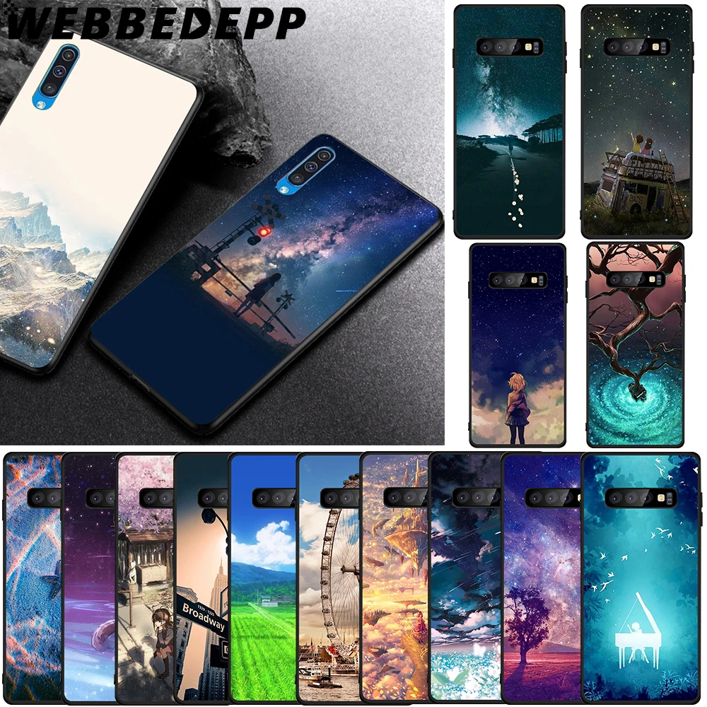 Мягкий чехол из ТПУ для Samsung Galaxy S6 S7 Edge S8 S9 S10 Plus S10e|Бамперы| |