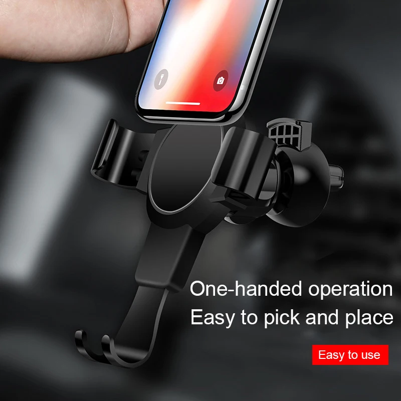! ACCEZZ Универсальный автомобильный держатель телефона на вентиляции для iphone X XS XR 8