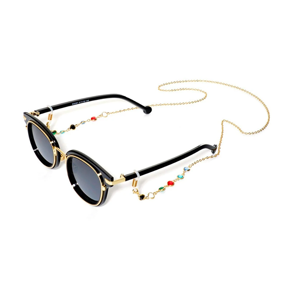 

glasses with chain Fashion Chic Womens Gold Silver Eyeglass Chains Sunglasses Reading Glasses Chain Eyewears Cord Holder neck st