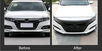 

Накладка на передний капот из углеродного волокна 3 шт. для Honda Accord 18-19