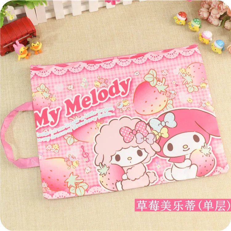 melody sheep 1 шт. Kawaii My Melody, две звезды, Dog, папка для документов, канцелярские принадлежности, школьные принадлежности для девочек - Цвет: melody sheep