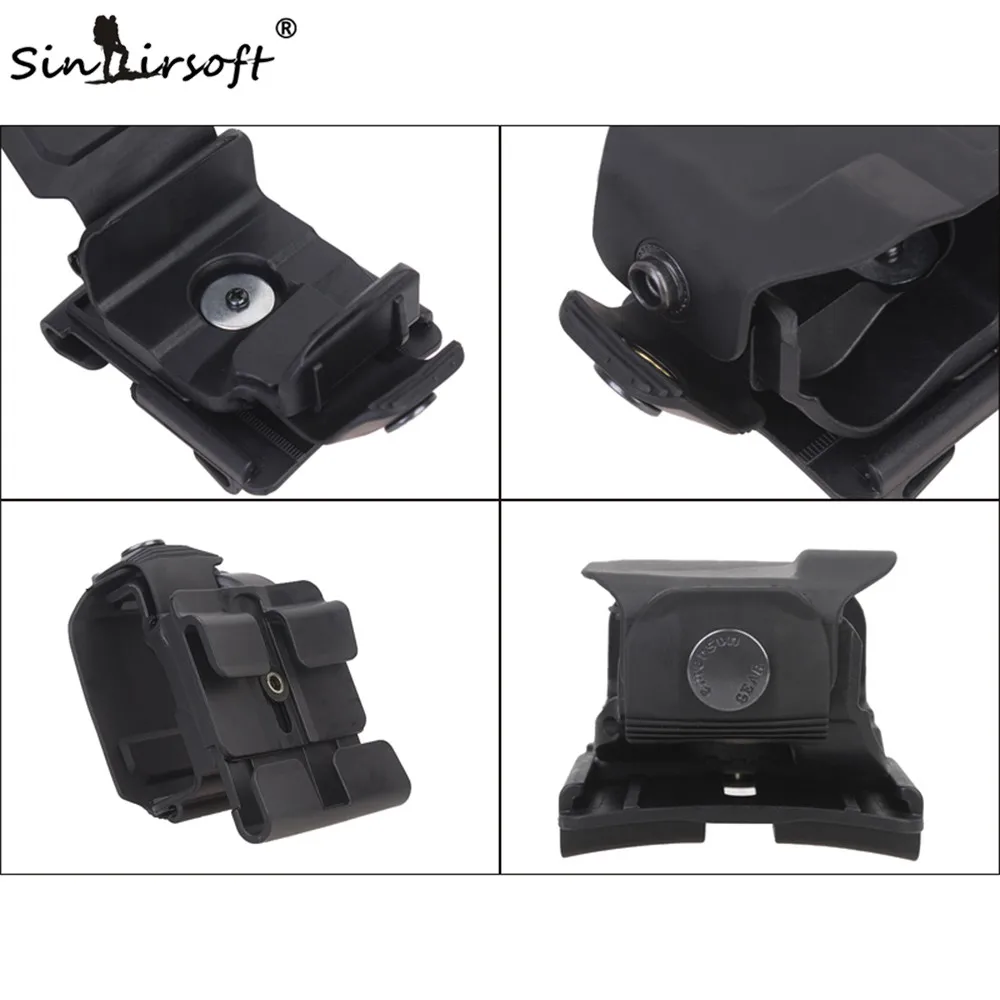 Тактический вращающийся 360 Glock зажим правая рука MOLLE кобура для GLOCK 17 19 страйкбол Пейнтбол Охота Стрельба Roto Правша