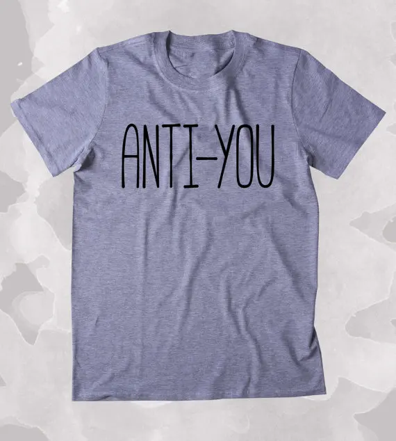 Противоударная рубашка забавная саркастическая одежда Tumblr T-shirt-B511 | Женская