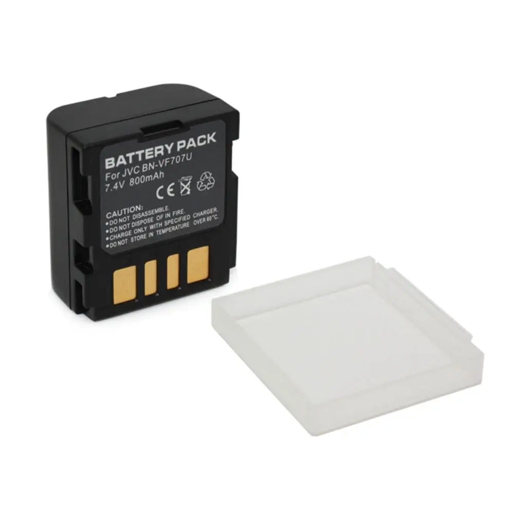 WHCYonline 750mAh BN VF707U VF707 BNVF707 Аккумулятор для камеры JVC MG77 MG505 VF714U VF714 battery replacement for