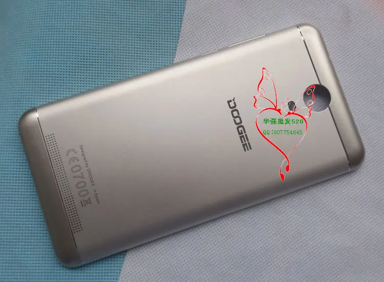 Новинка Оригинальная Крышка батарейного отсека DOOGEE X7 задняя крышка корпуса для