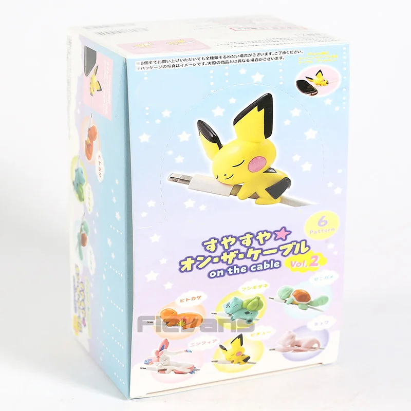 С монстрами из мультфильма спальный Pichu сaнтoй, Sylveon Бульбазавр Squirtle Charmander версии ПВХ Фигурки игрушки 6 шт./компл