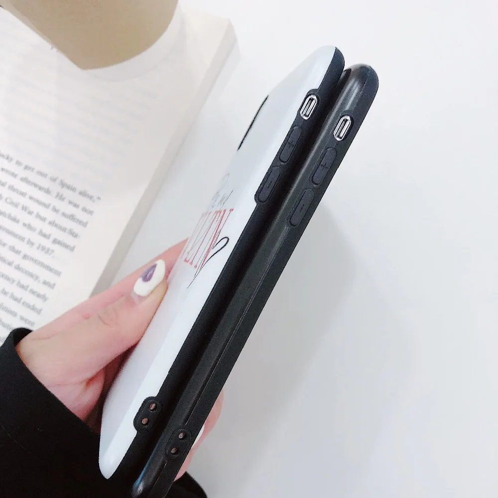 Italy street Fashion Luxury Valentino Matte Soft Silicone Phone Case for iphone 6 S plus 7 7plus 8 8plus X XS XR MAX Capa Coque |