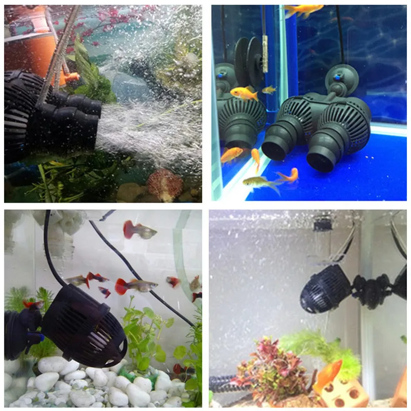 

Powerful Aquarium Wave Maker Pump Suction Cup Base Submersible Water Circulation Flow Wavemaker For Aquarium Fish Marine Coral