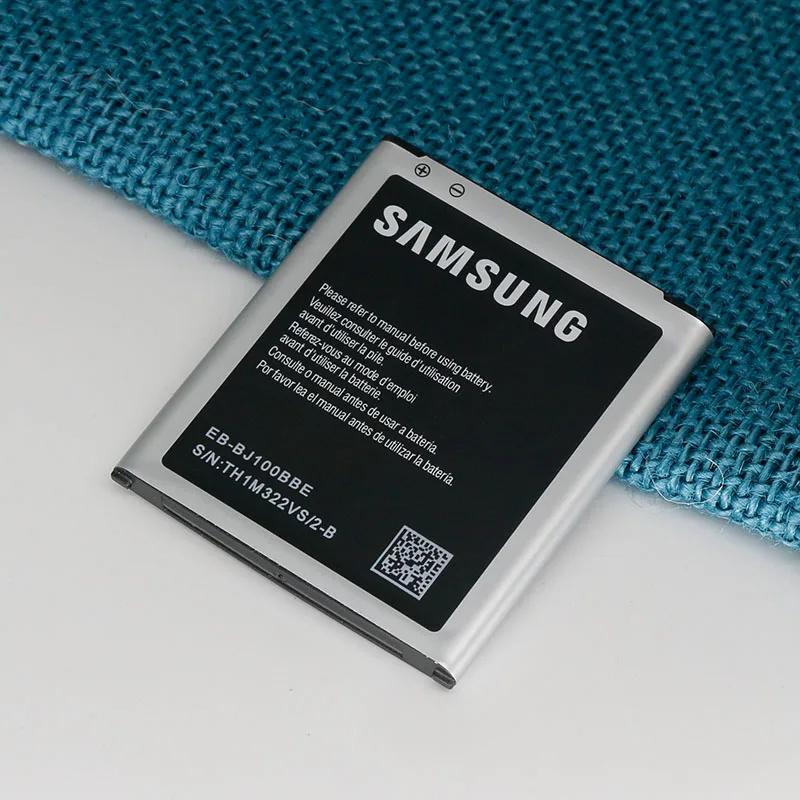 Оригинальный samsung Galaxy J1 (2015) Замена батареи J100 J100F J100H J100FN 4G 1850mAh EB BJ100BBE Аккумуляторы