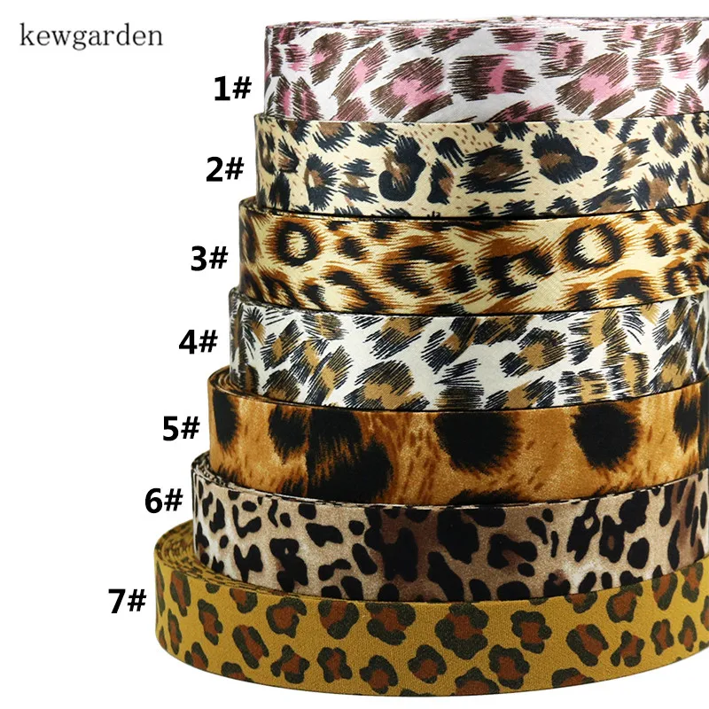 Тканевые ленты Kewgarden Leopard многослойные тканевые 40 мм 25 10 сделай сам брошь для