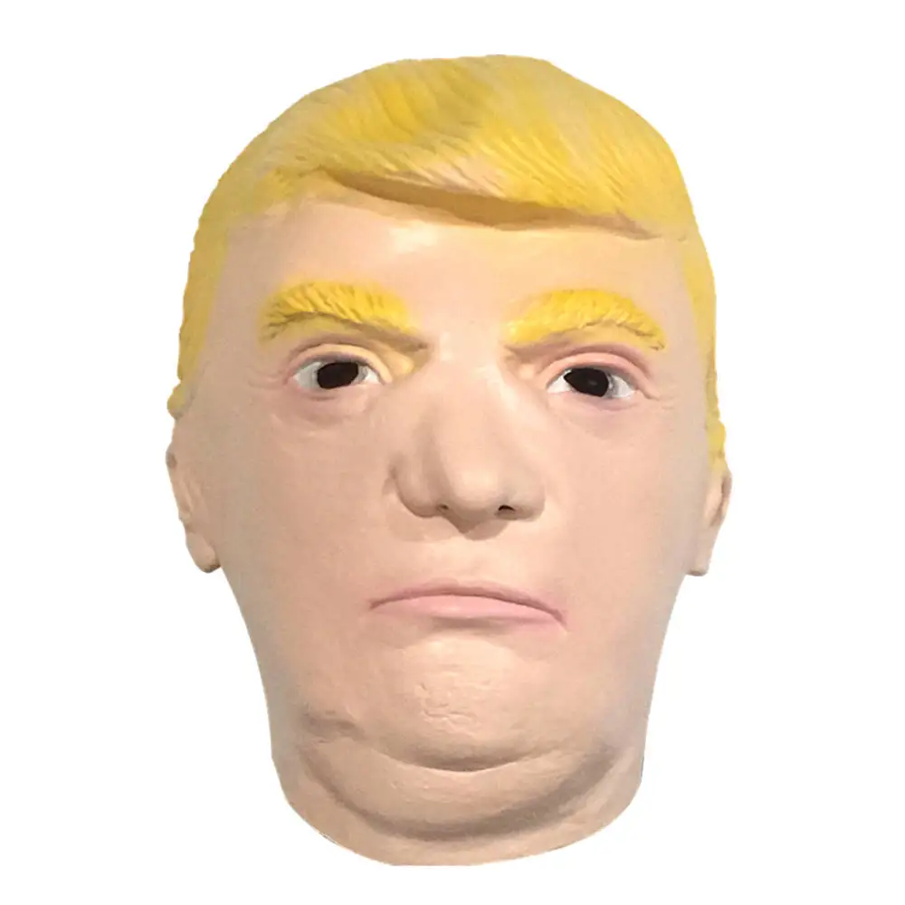 Реалистичная маска Дональда Трампа для Хэллоуина новый латексный костюм