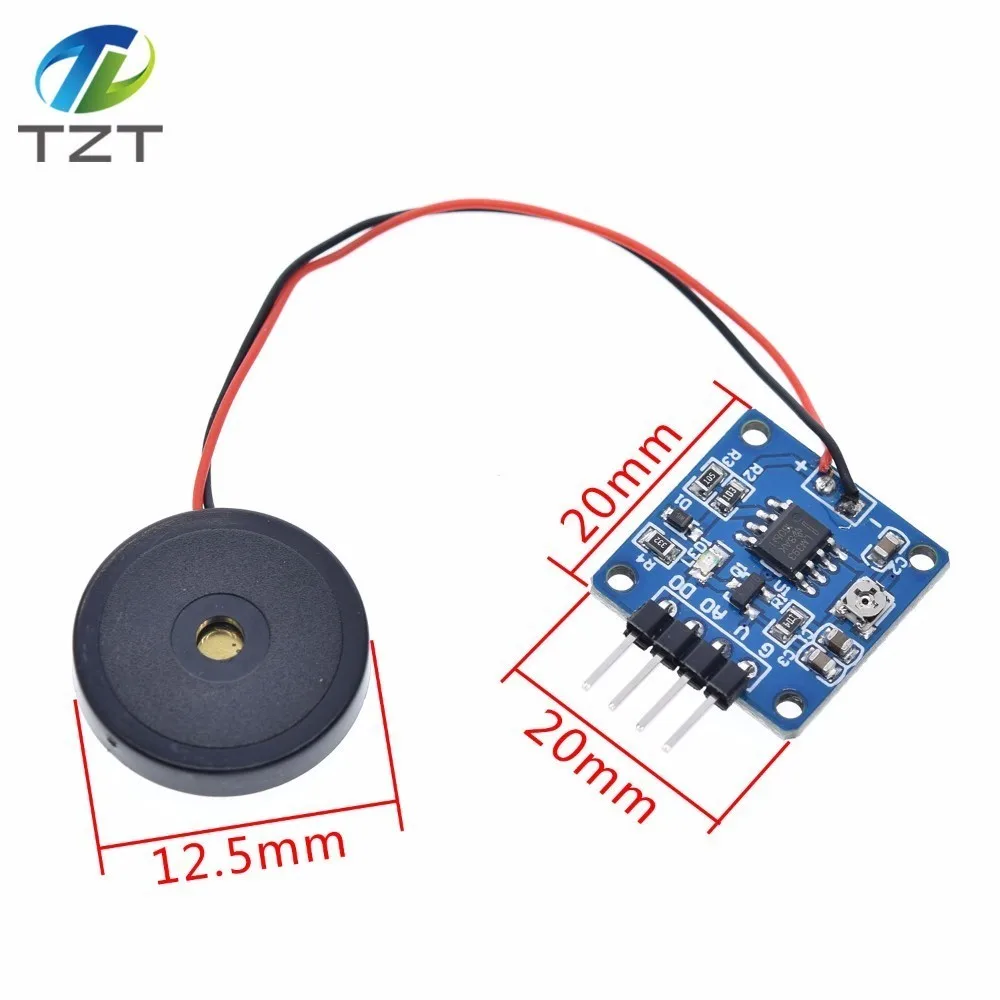 Пьезоэлектрическая пленка TZT 5 В фотомодуль выход уровня TTL для Arduino|Датчики| |