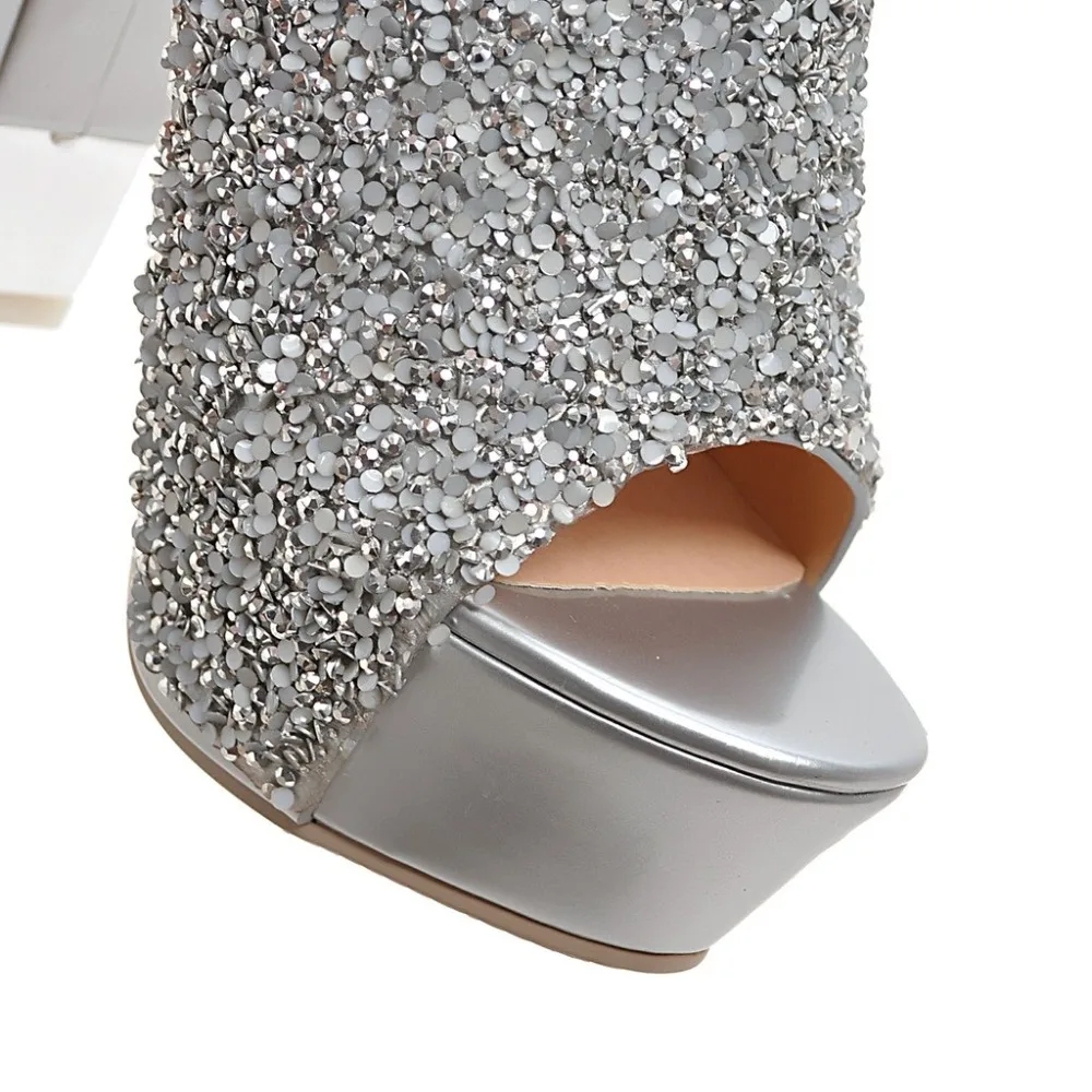MoonMeek/2018 г. Лидер продаж женские босоножки на высоком каблуке модная удобная
